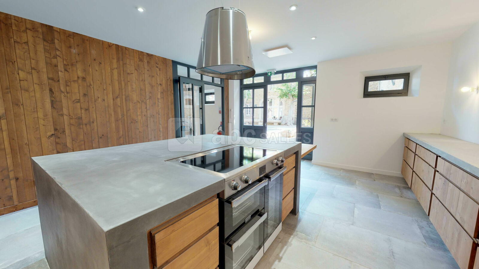 Cuisine de la salle de réception