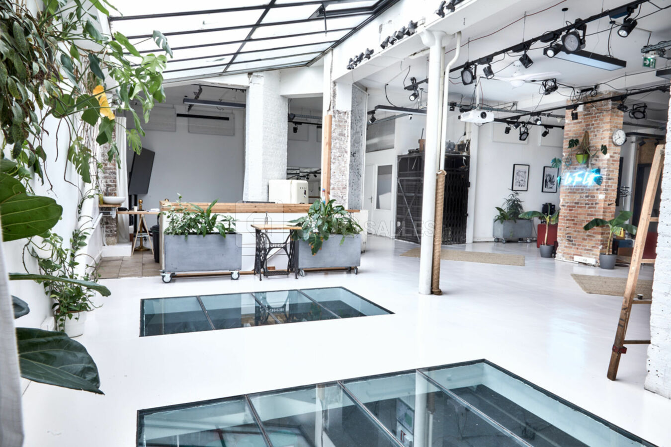 Loft sous verrière
