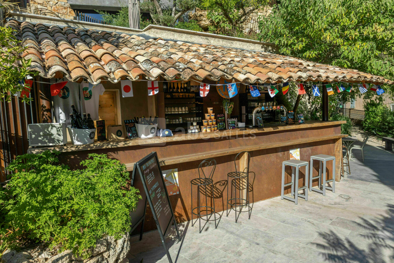Terrasse d'été