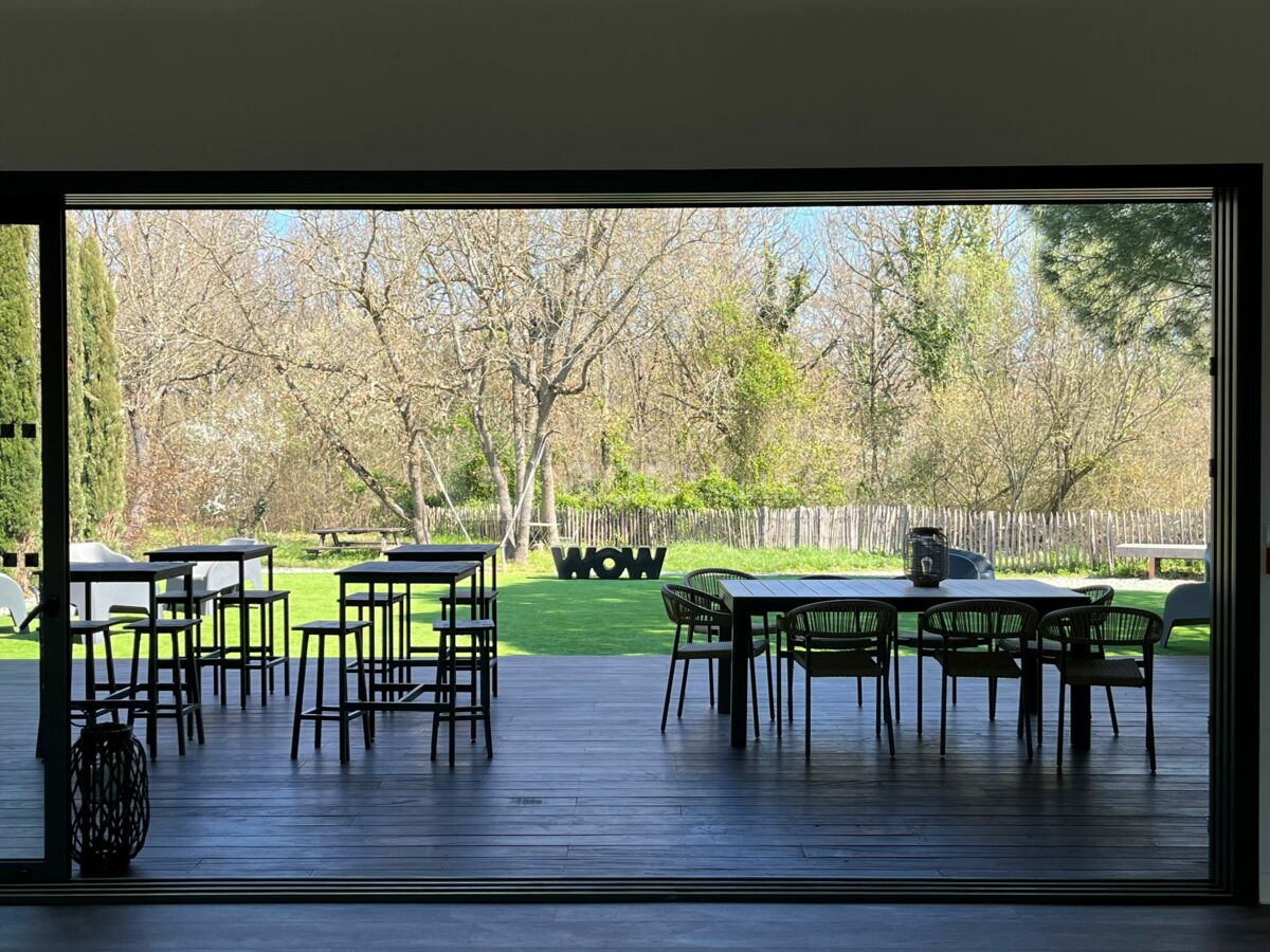 LE PAVILLON OCCITAN vue sur le jardin