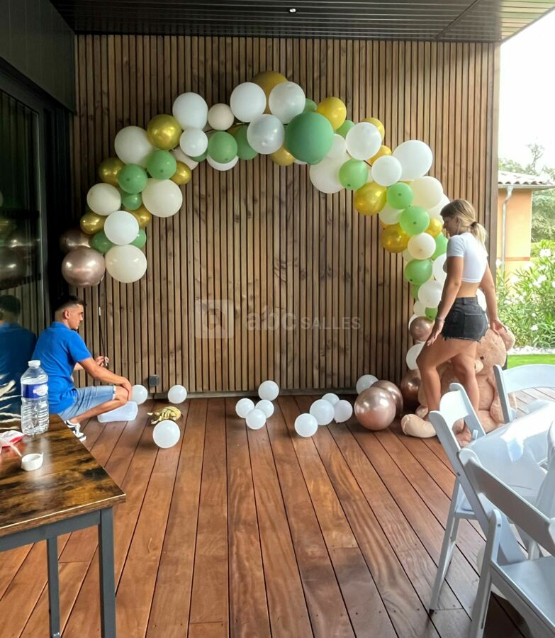 LE PAVILLON OCCITAN Arche de ballon