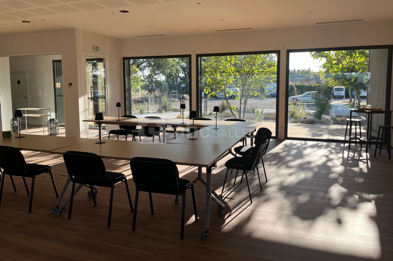 Vue intérieur de la salle