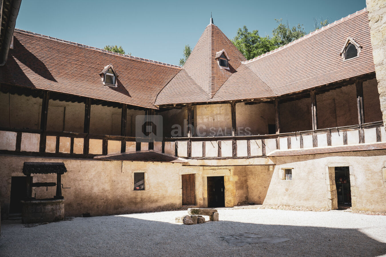 Cour intérieure du château