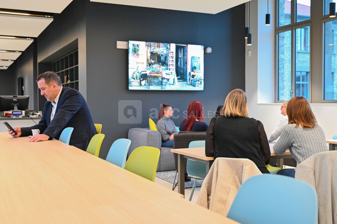 Salle restauration - Hélice Galerie