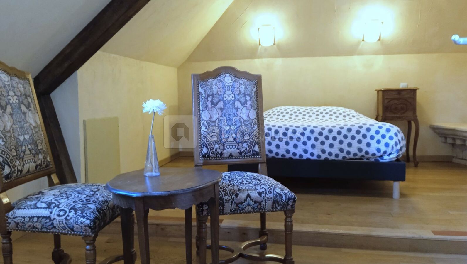 Chambre, lits séparés ou rassemblés