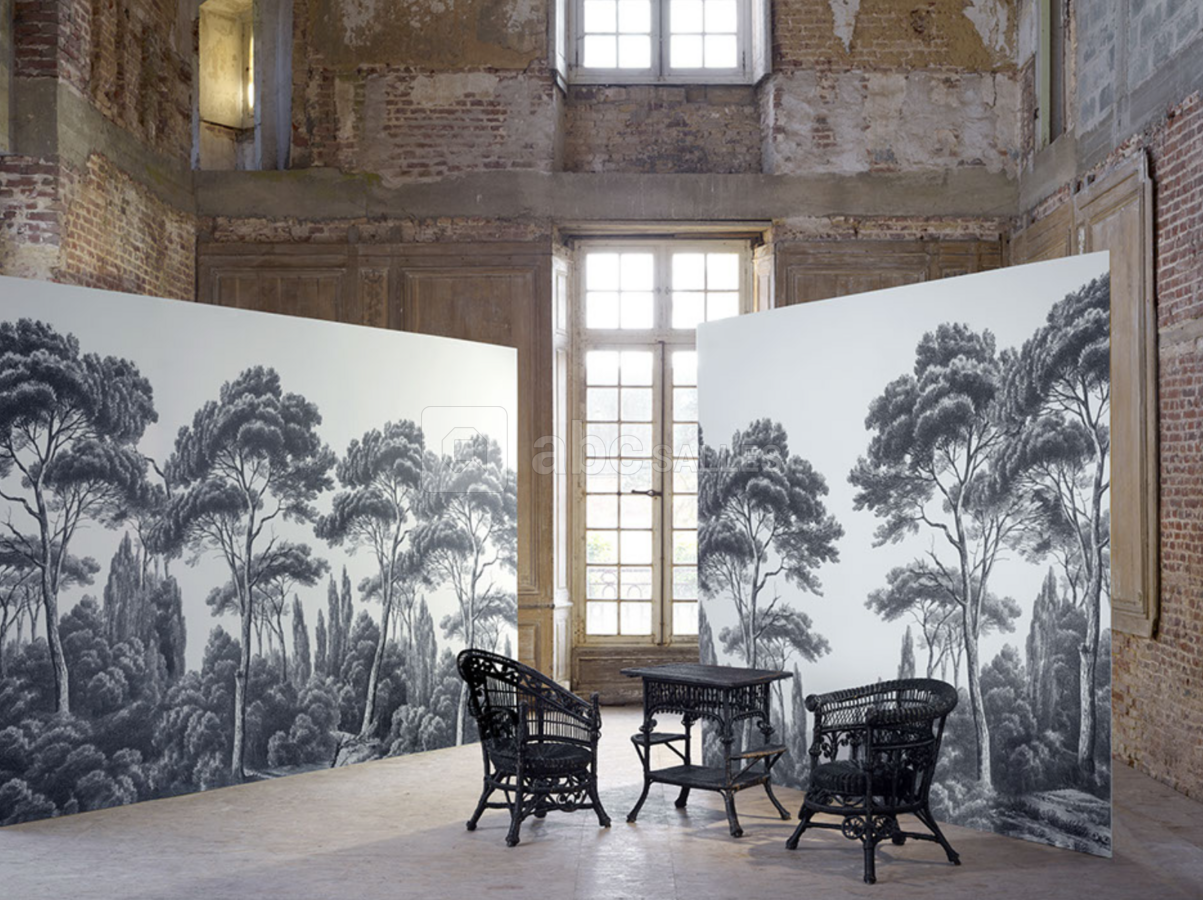 Salle cathédrale (shooting marque de papier peint)