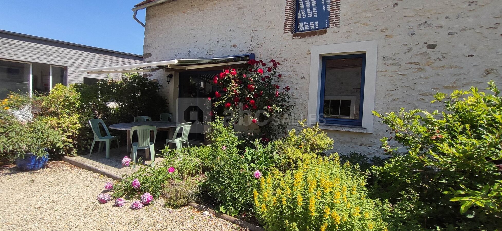 Terrasse ombragée