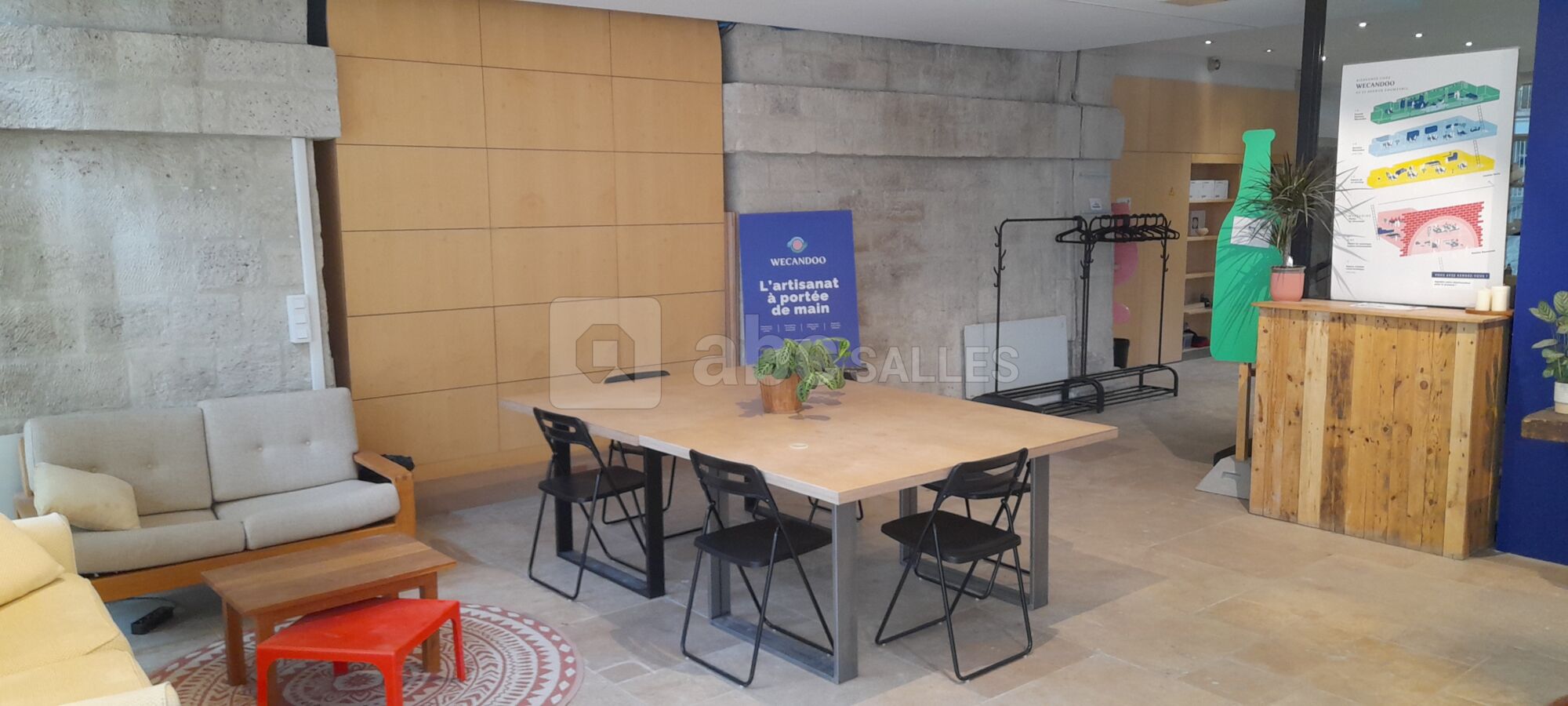 Rez-de-chaussée - Table de réunion