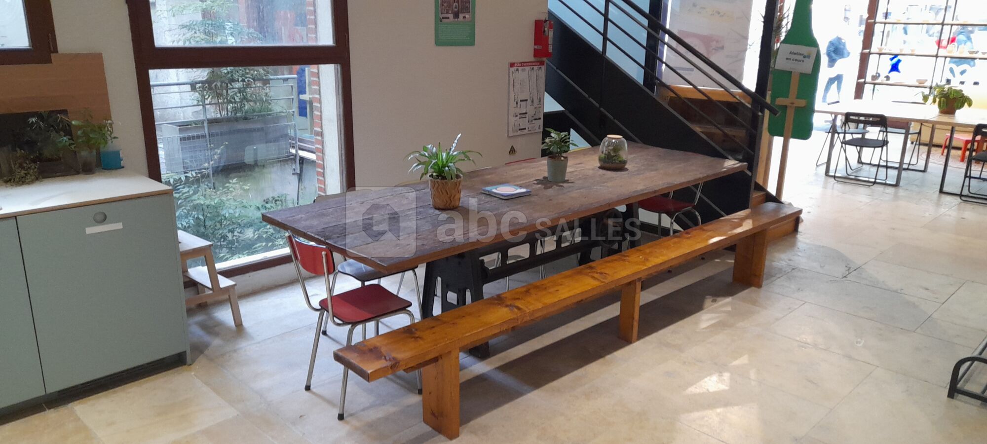Rez-de-chaussée - Cuisine (table)