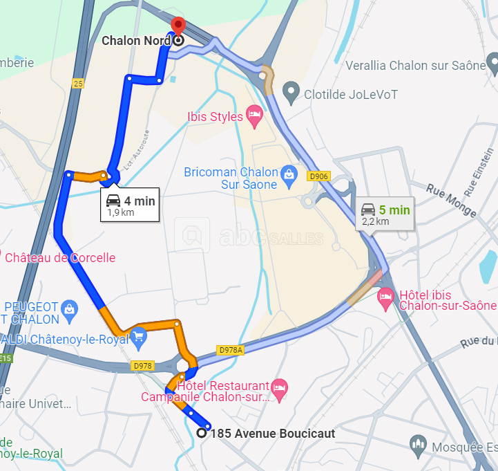 Plan d'accès
