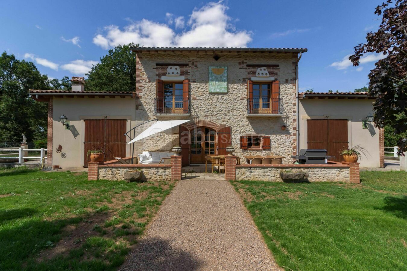 Vue du gîte le Trocadéro