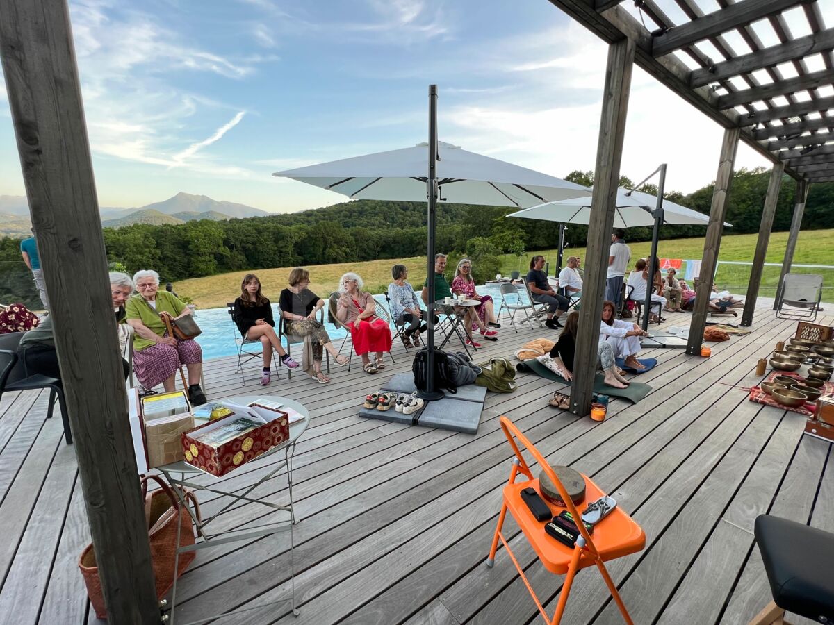 Espace Cagire - terrasse