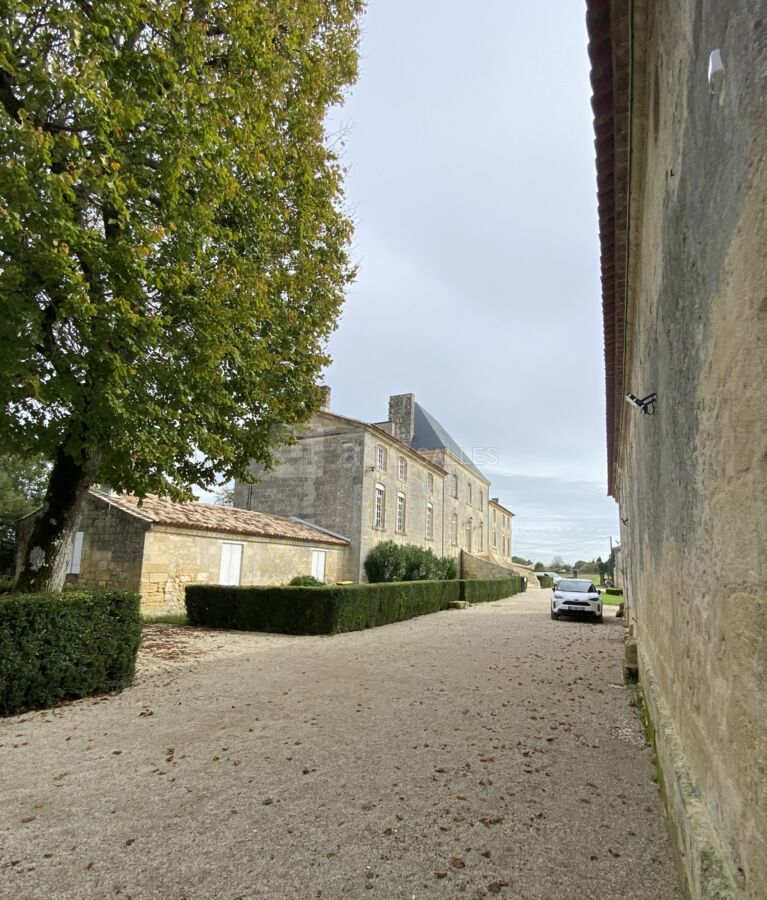 Château depuis la porte de la grande salle