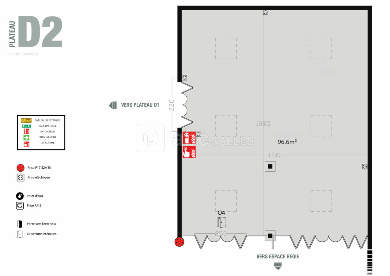 Plan espace D2