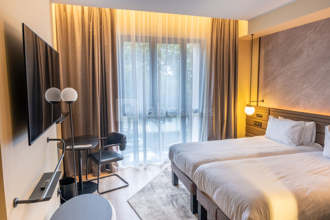 Chambre Twin Novotel