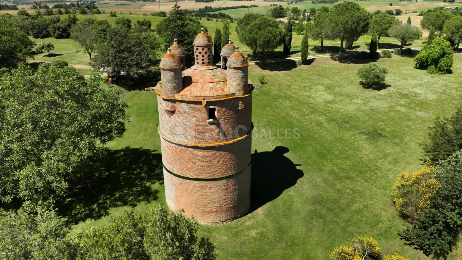 Vue Drone Pigeonnier