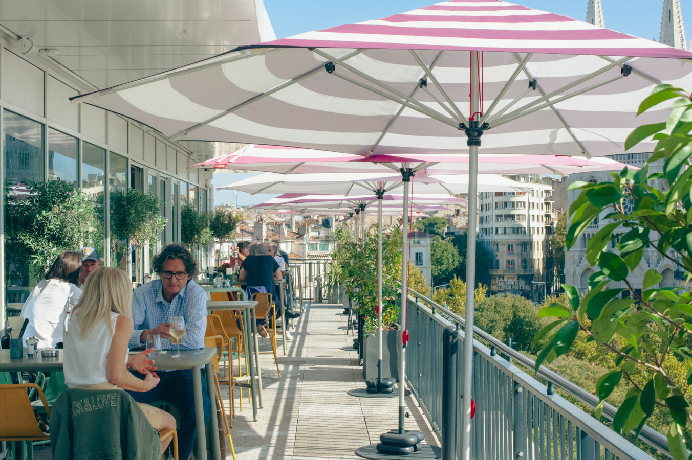 Terrasse rooftop Les Réformés