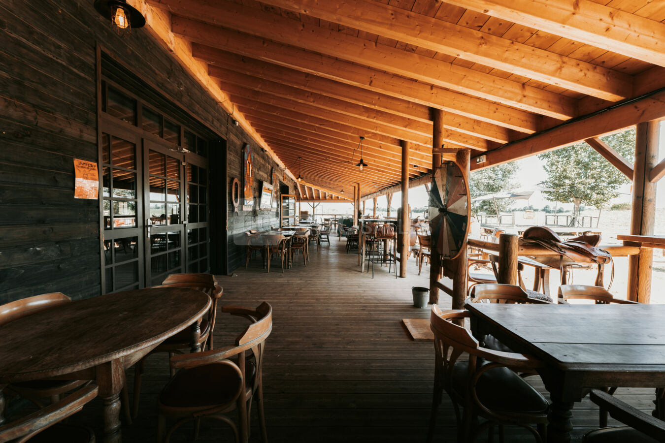 La terrasse du Saloon