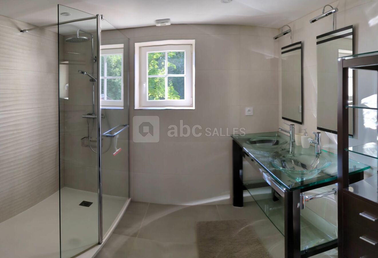Salle de douche - gite le petit bois - 1er étage