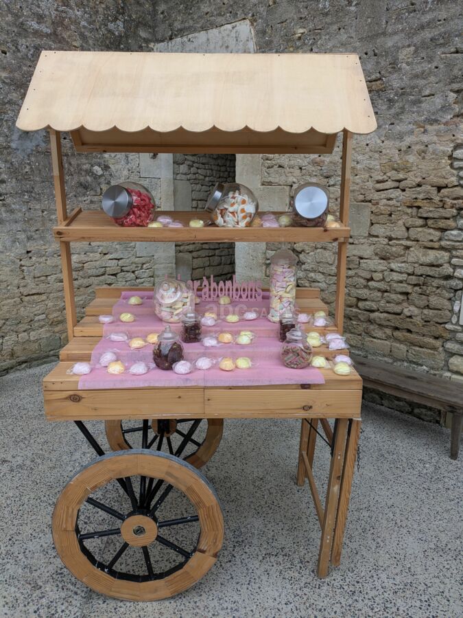 Charette à bonbons