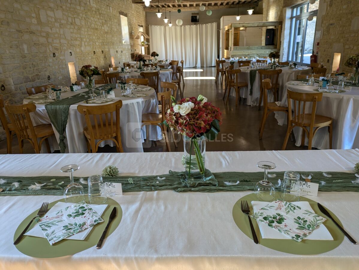 Salle la grange charme et sobriété