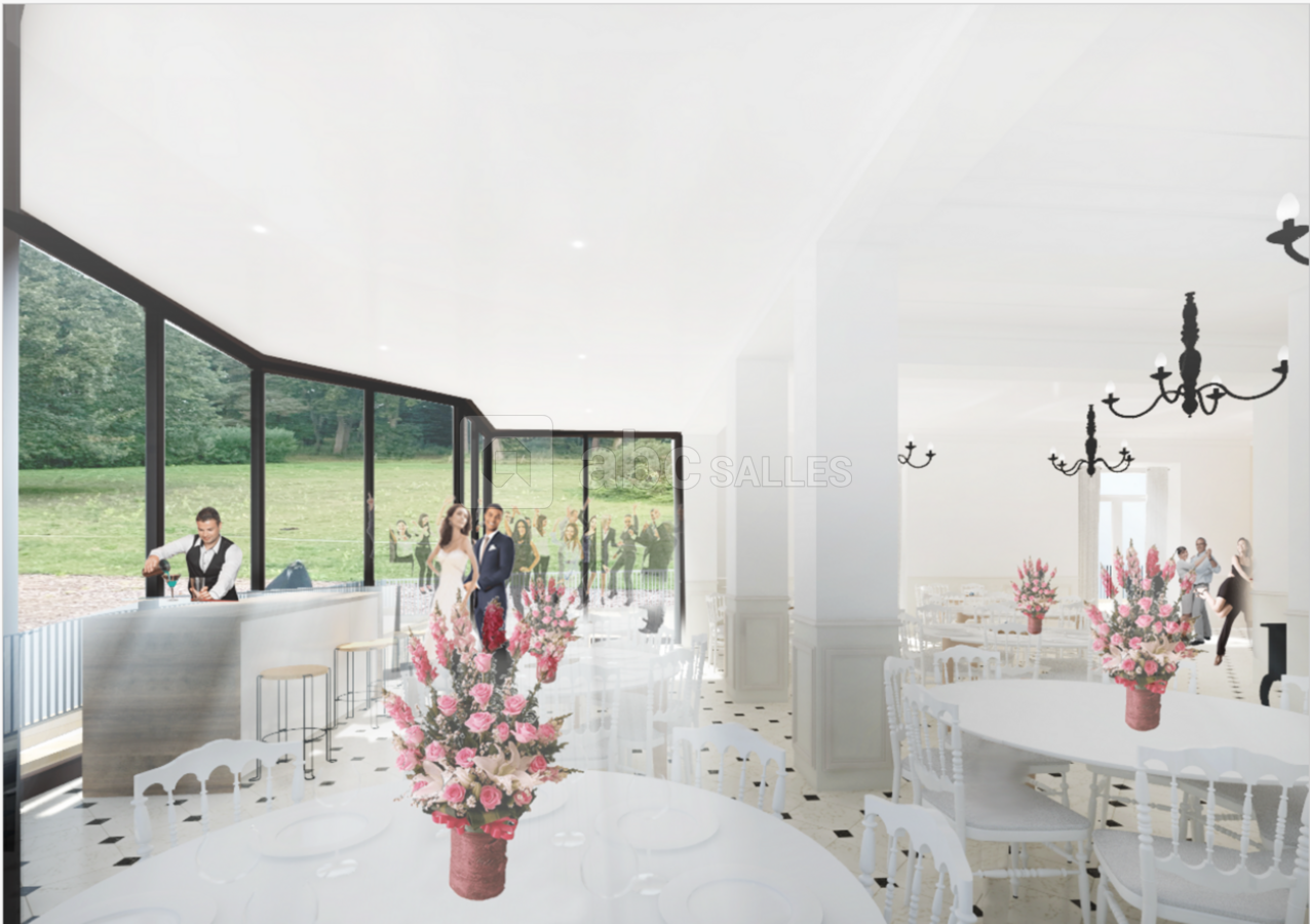 Veranda salle de réception