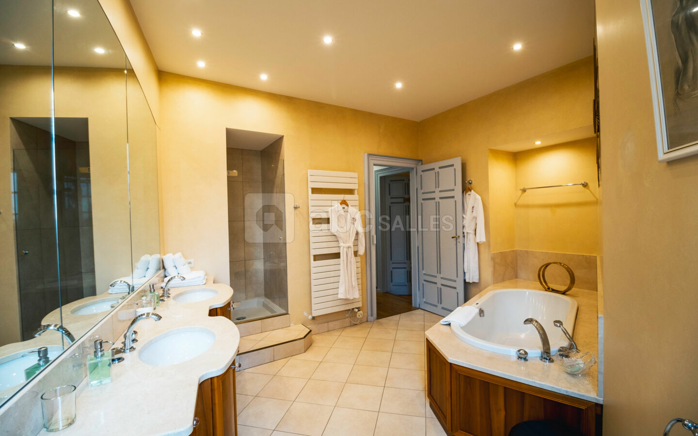 Suite marquise de Grollier - Salle de bains