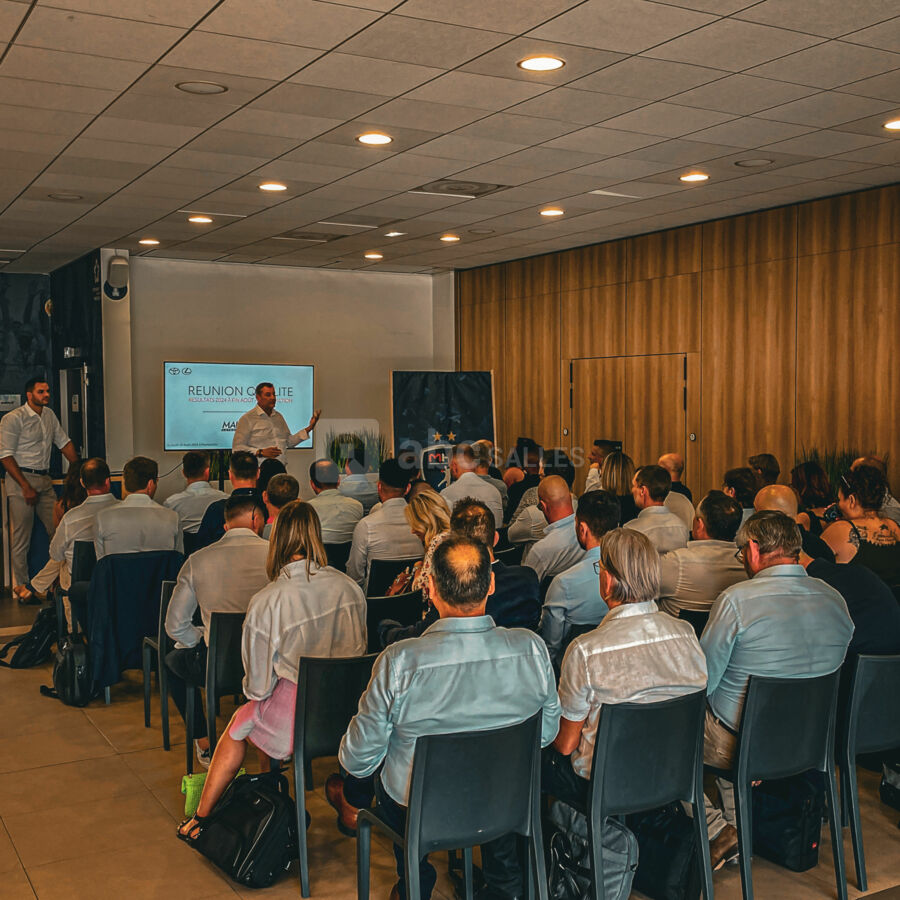 Réunion format conférence