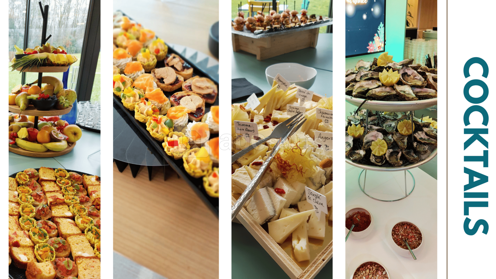 Cocktails déjeunatoires et dinatoires chez Maubreuil Séminaires