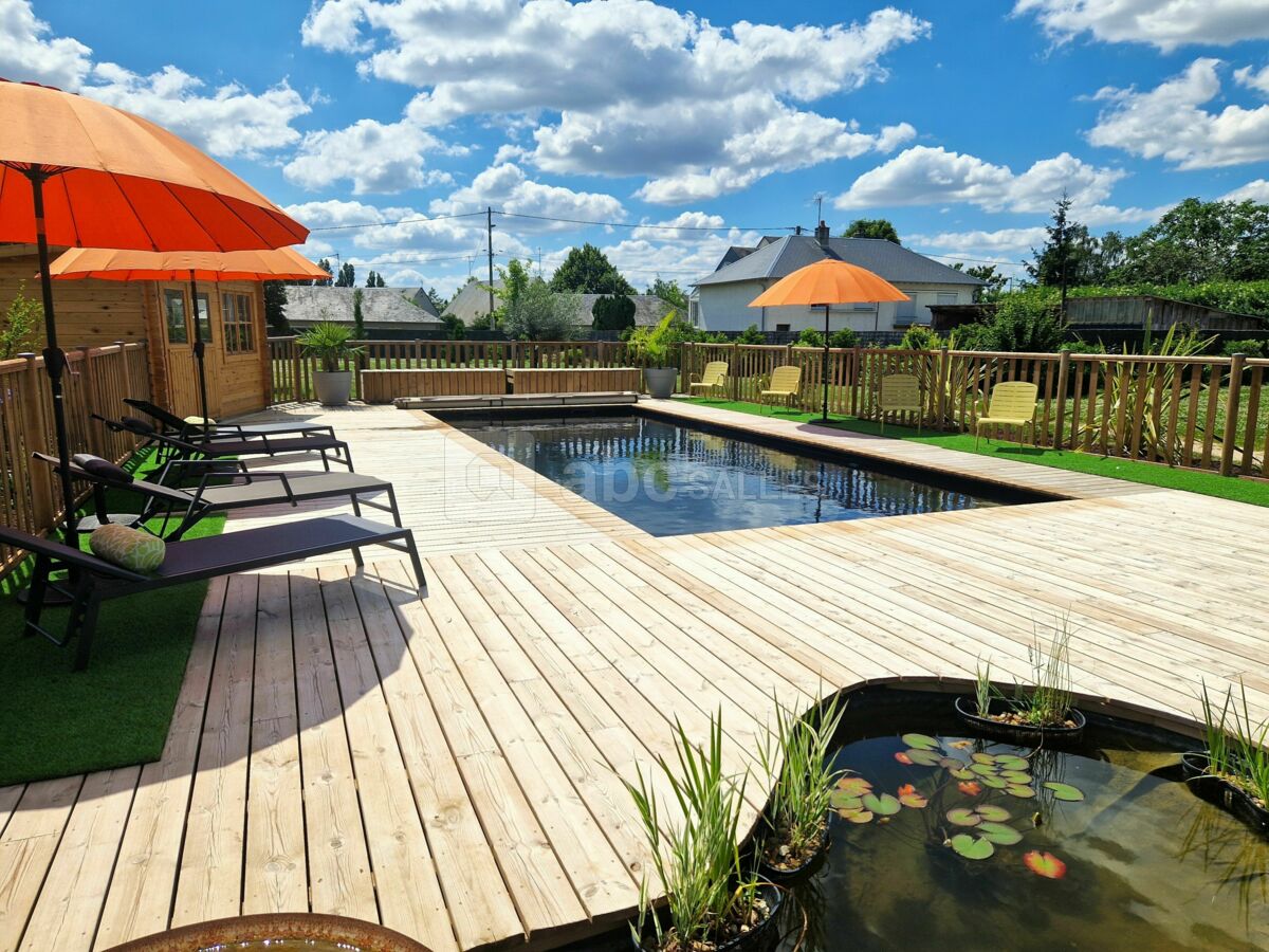 Piscine extérieure chauffée