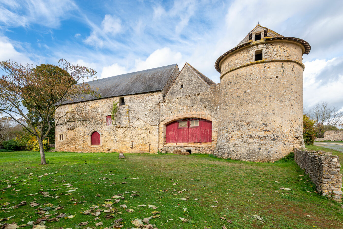 Jardin Sud vue pigeonnier