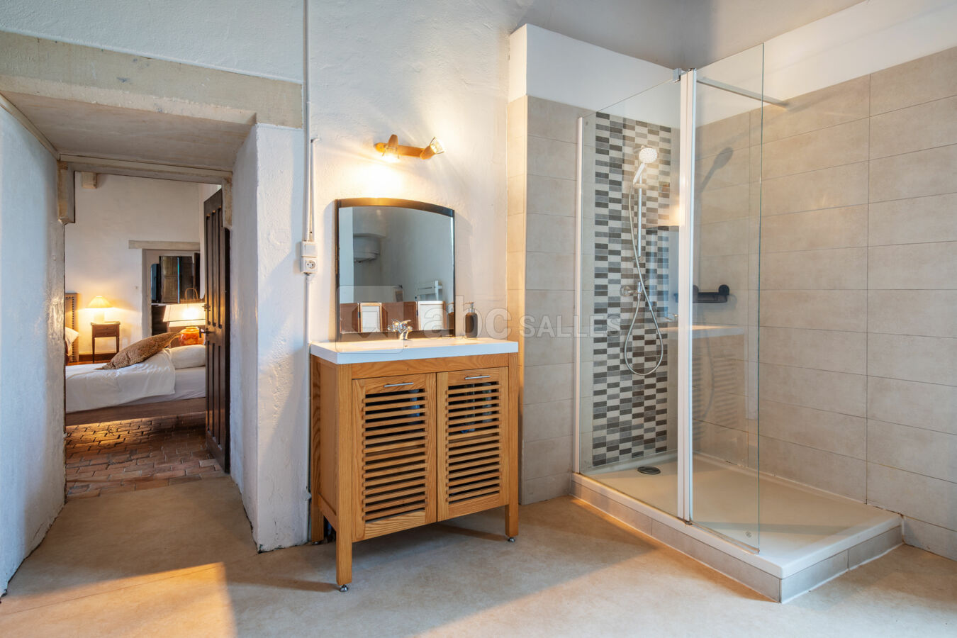 Salle de bain suite château