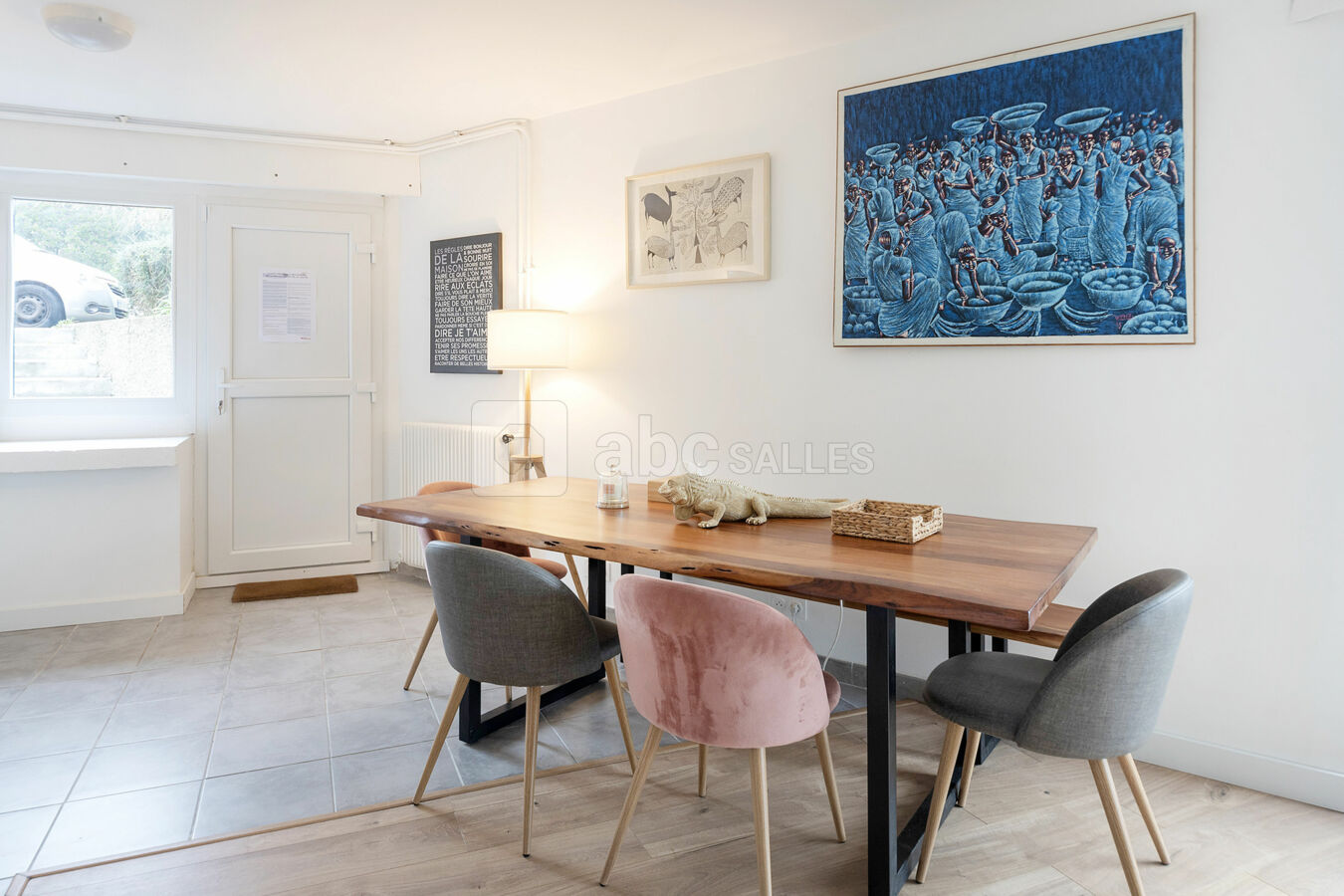 Grande table repas