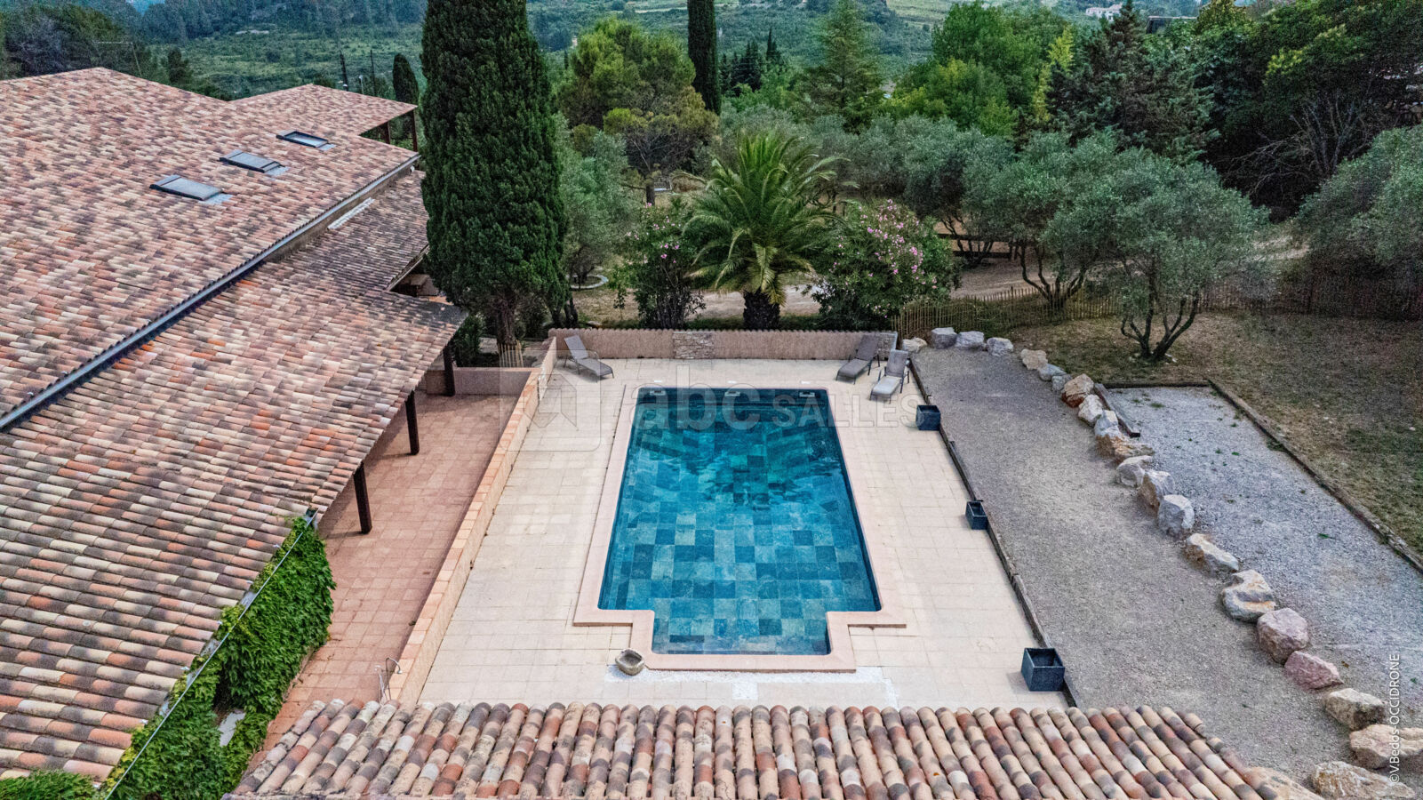 Espace piscine