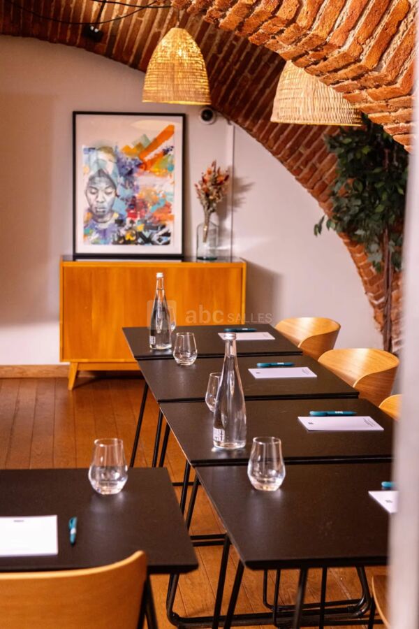 Tables et configurations modulables - Salle privatisable