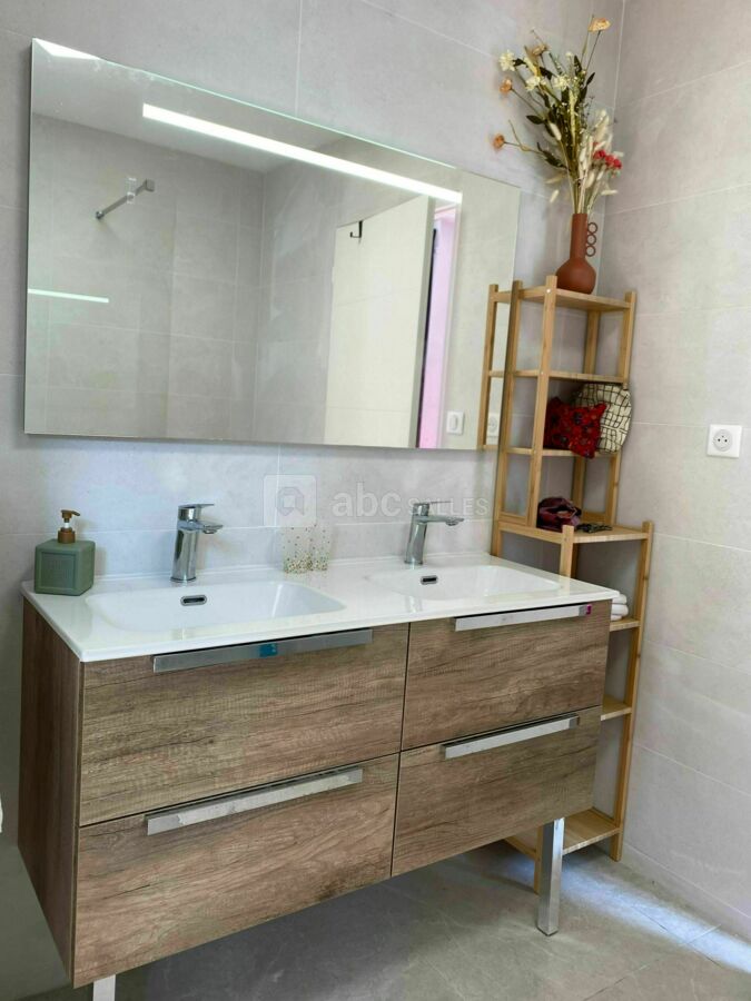 Appartement 4 personnes: salle de bain