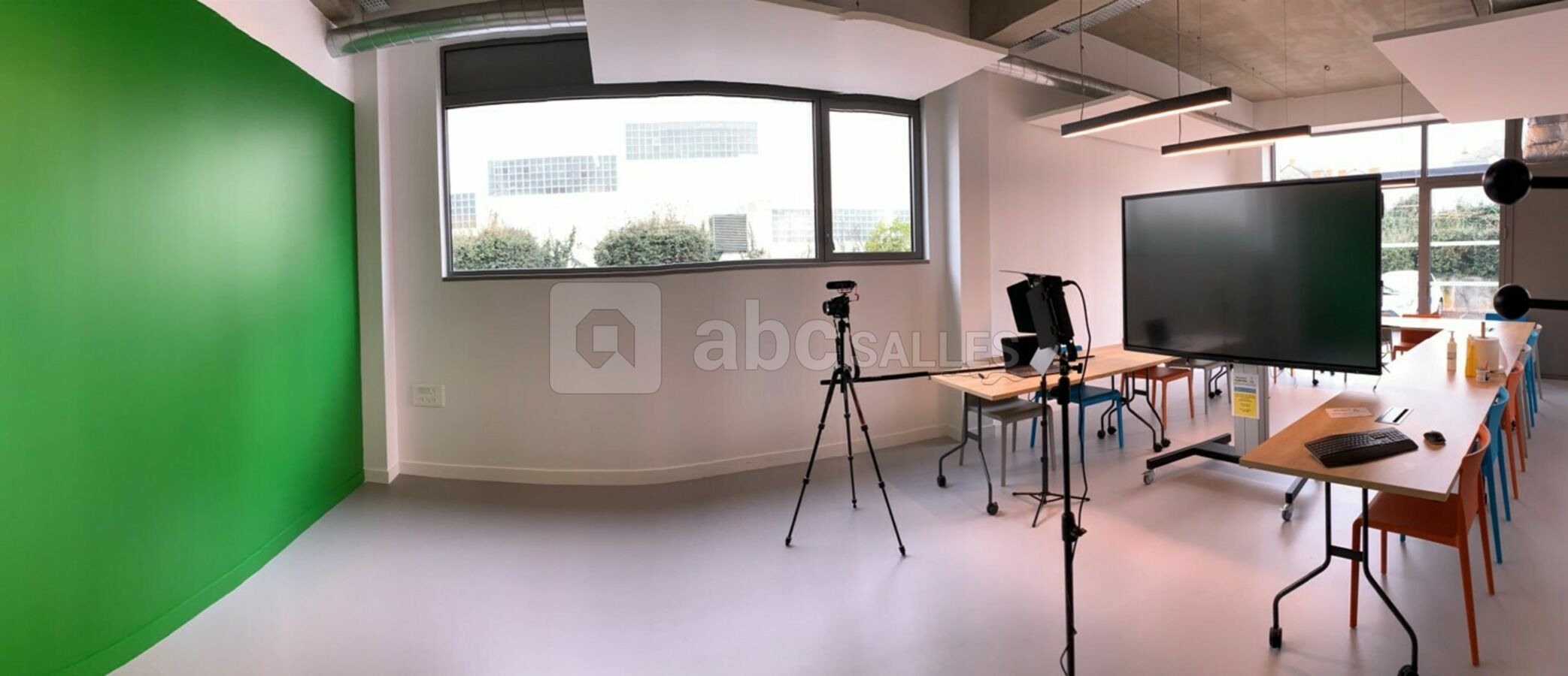 Salle Pulsar à La Base by CCI19 en version "Studio photos et vidéos"