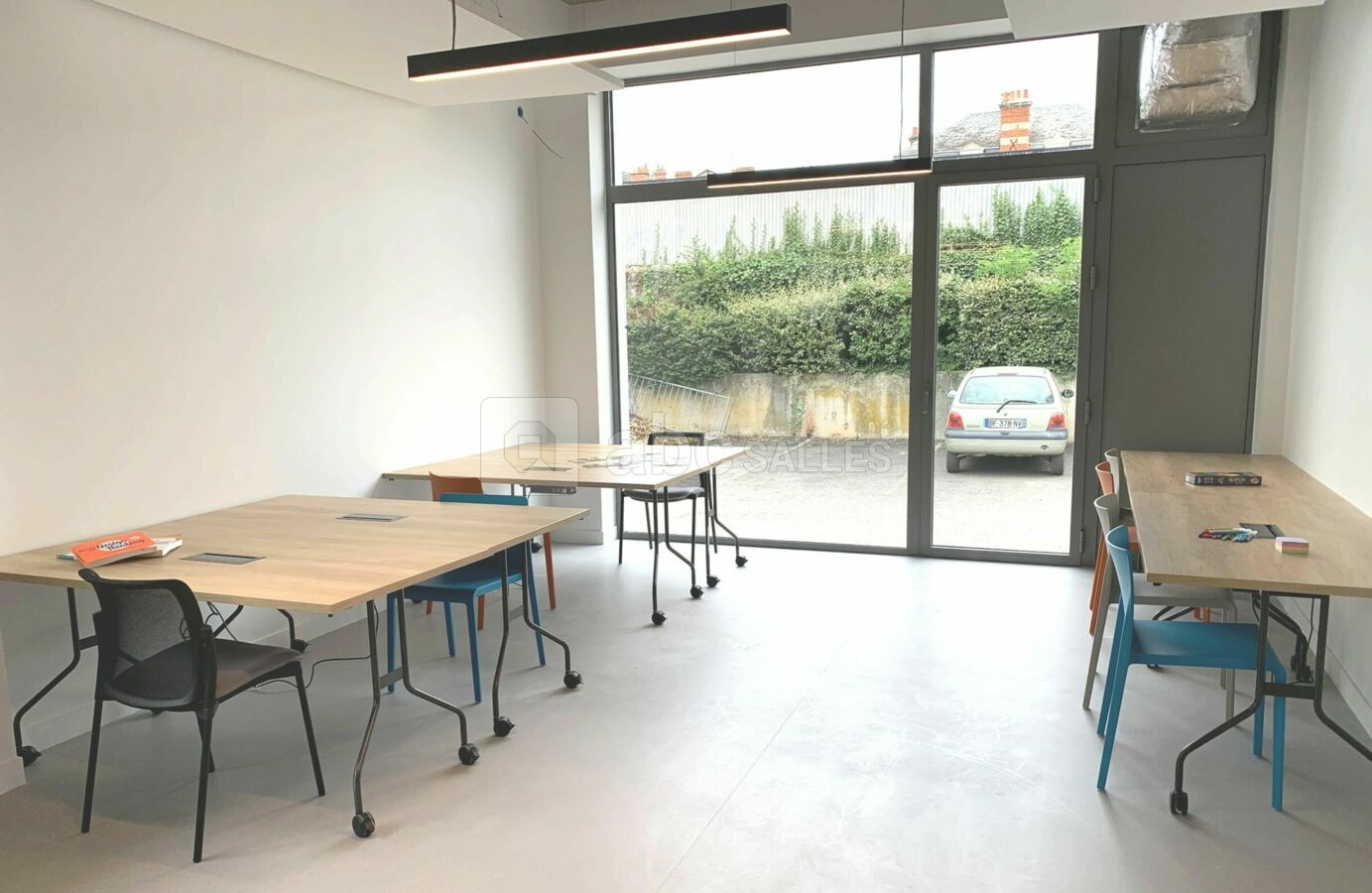 Salle Pulsar à La Base by CCI19 en version "Groupes de travail"