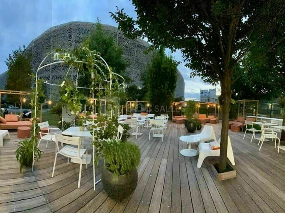 Espace Extérieur - Jardin pour Soirée Dansante