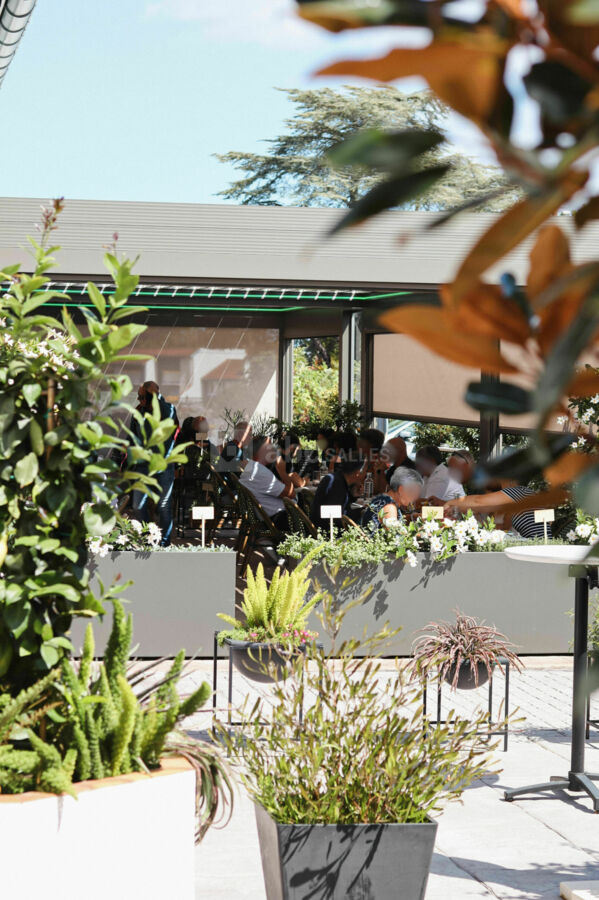 Terrasse du restaurant chez Maritxu
