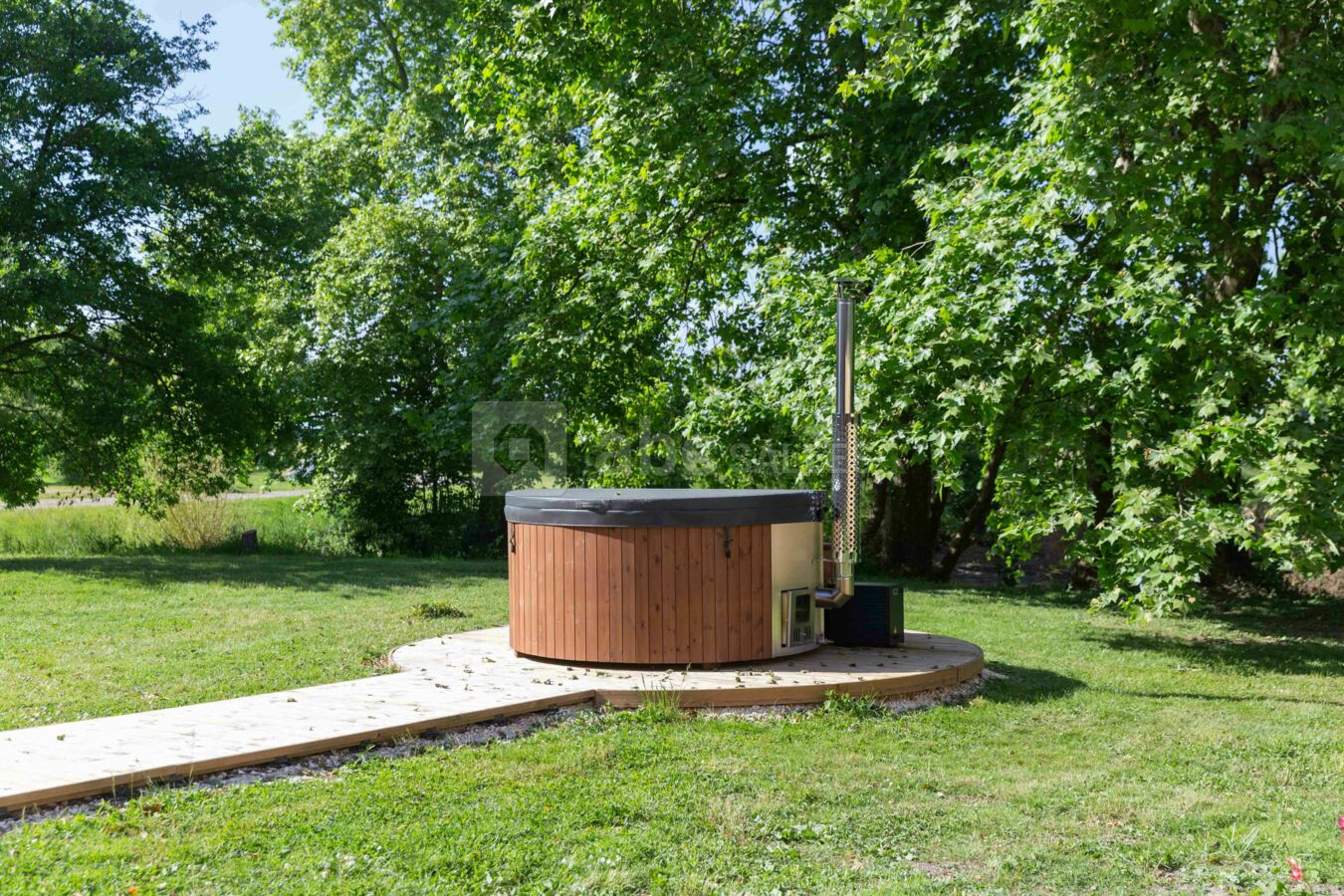 Bain nordique du gîte