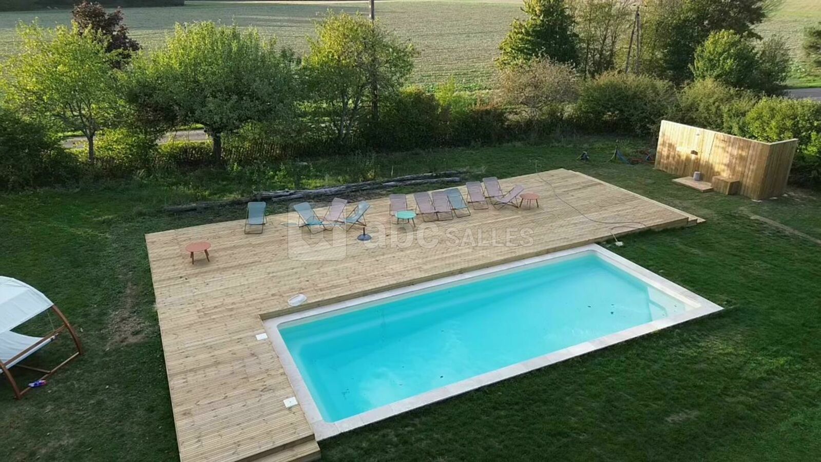 Terrasse piscine