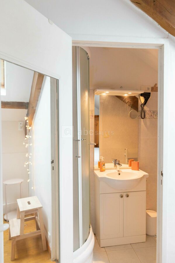 Salle de douche - Chambre n°1 gîte