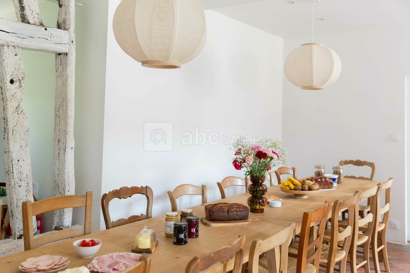 Salle à manger du gîte