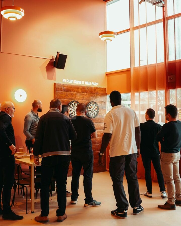Jeu de fléchettes