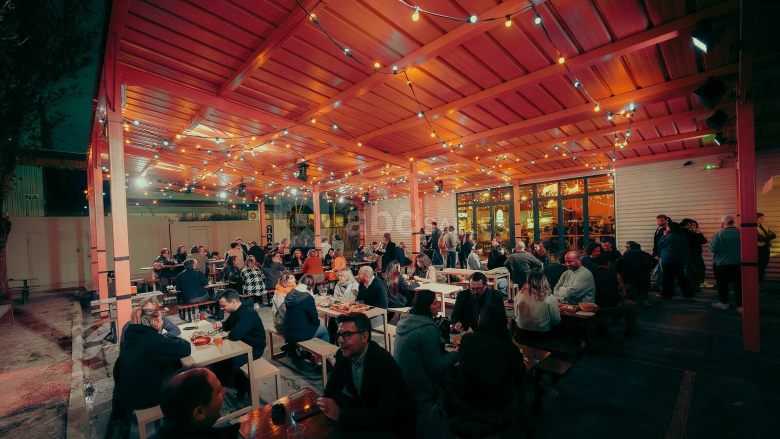 Terrasse couverte