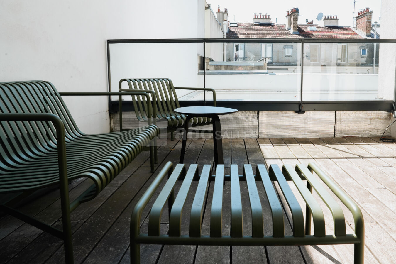 Terrasse à disposition