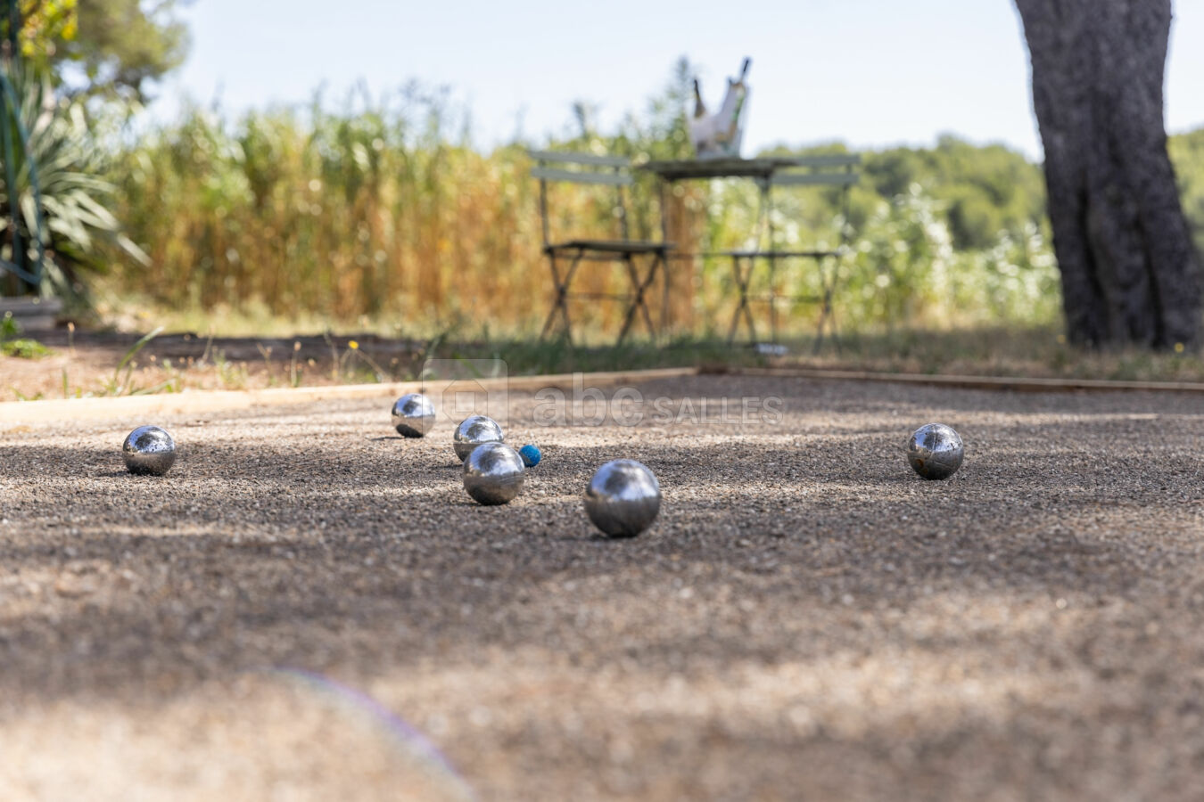 Terrain de pétanque