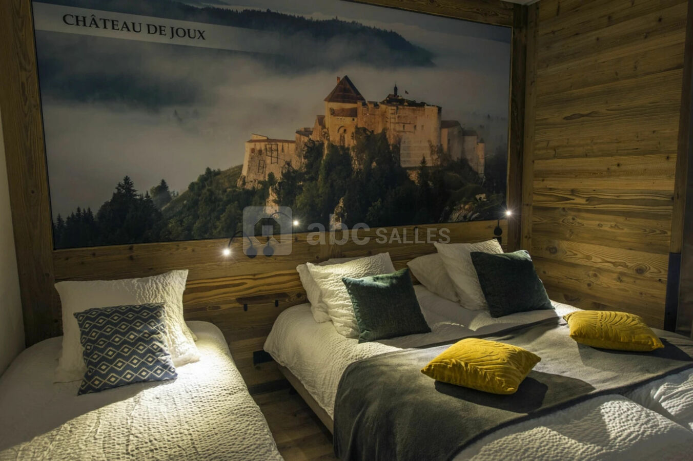 12 chambres avec salle de bain privative