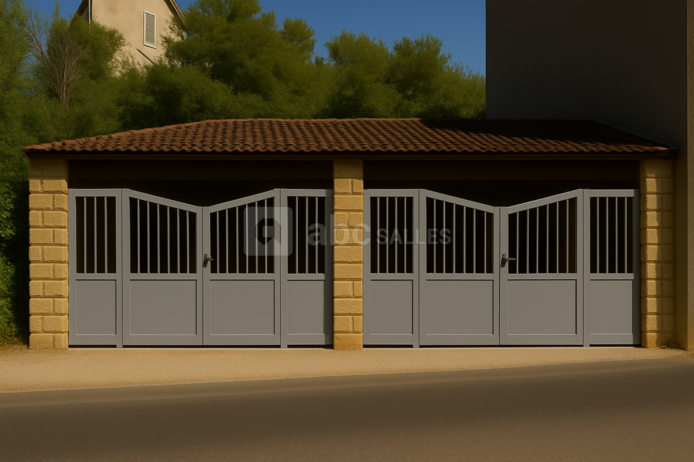 Garage fermé